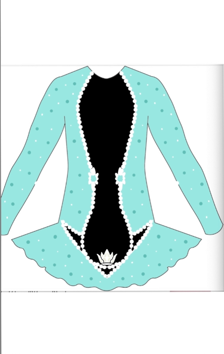 The dress of the sky and the sea
