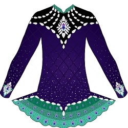 Peacock dress