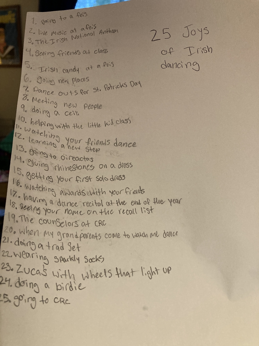 25 Things I Love About Irish Dance