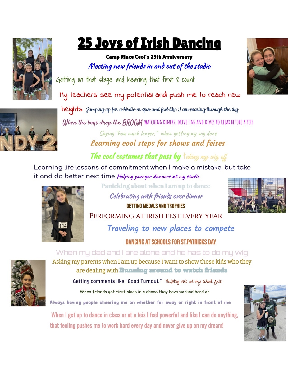 25 Joys of Irish Dance