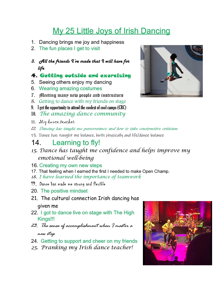 25 Ways Irish Dance Changed My Life
