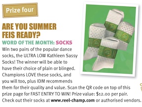 Teaghan Fischer is the SOCKS winner!